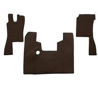 2x ✅Fits F-CORE F-CORE FL18 BROWN Floor mats ECO-leather quilted (3 ⭐UK Seller⭐