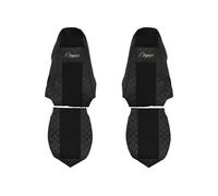 2x ✅Fits F-CORE F-CORE FX02 BLACK Seat Cover Black Seat covers ELEGA ⭐UK Seller⭐