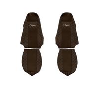 2x ✅Fits F-CORE F-CORE FX02 BROWN Seat Cover Brown Seat covers ELEGA ⭐UK Seller⭐