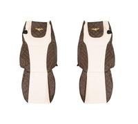2x ✅Fits F-CORE F-CORE FX07 BROWN/CHAMP Seat Cover Brown/Champagne S ⭐UK Seller⭐