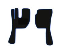 2x ✅Fits F-CORE F-CORE MT14 BLUE Floor mats Velours (2 pcs) Blue dri ⭐UK Seller⭐