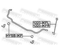 2x ✅Fits FEBEST 1223-IKFL FRONT LEFT ANTI-ROLL BAR LINK HYUNDAI 5483 ⭐UK Seller⭐