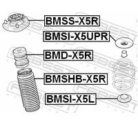 2x ✅Fits FEBEST BMSI-X5UPR REAR SPRING TOP INSERT BMW X5 E53 1999-20 ⭐UK Seller⭐