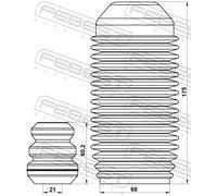 2x ✅Fits FEBEST SBSHB-G11F-KIT FRONT SHOCK ABSORBER COVER WITH REBOU ⭐UK Seller⭐