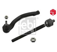 2x ✅Fits FEBI 37617 TIE ROD WITH TIE ROD END, NUT AND LOCK NUT ⭐UK Seller⭐