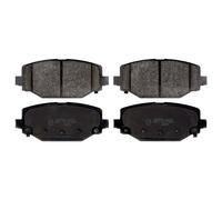 Brake Pads Set fits LANCIA VOYAGER 404 2.8D Rear 11 to 14 ENS K68144209AA Febi