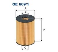 Fits FILTRON OE 669/1 OIL FILTER.MOVANO 3.0CDTI 04- UK Stock