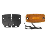 HELLA VALUEFIT 2PS 357 008-011 Side Marker Light - LED - 24/12V - Screw Connection/mounting - Lens Colour: Yellow - Cable: 500mm - Plug: open cable ends - Lateral Mounting - Quantity: 1