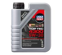 2x ✅Fits LIQUI MOLY 2323 ENGINE OIL 5W-30 1L TOP TEC 4300 API SN/CF, ⭐UK Seller⭐