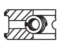 2x ✅Fits MAHLE 001 RS 00111 0N2 PISTON RINGS ⭐UK Seller⭐