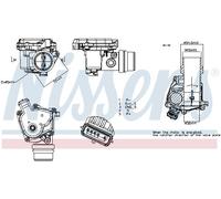 2x ✅Fits NISSENS 955364 THROTTLE BODY ⭐UK Seller⭐
