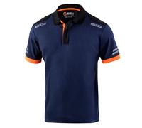 2x ✅Fits SPARCO TEAMWORK 02415 BMAF/L polo shirt short sleeve navy b ⭐UK Seller⭐