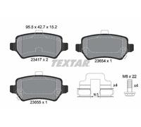 2x ✅Fits TEXTAR 2341703 Brake Pad Set, disc brake 2341703 Brake pads ⭐UK Seller⭐