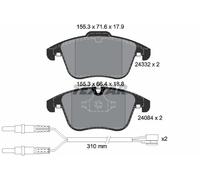 2x ✅Fits TEXTAR 2433201 Brake Pad Set, disc brake 2433201 Brake pads ⭐UK Seller⭐