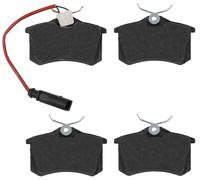 TRW Brake Pad Set GDB1415 – Rear Disc Brake, fits VW Sharan (7M_) 1996-2002