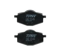 Trw Allround Standard Beta Euro 350 03 Organic Rear Brake Pads Black