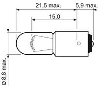2x ✅Fits VALEO 032223 BULB IN CARDBOARD T4W X10 ESSENTIAL ⭐UK Seller⭐