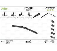 2x ✅Fits VALEO 575008 FIRST FB MULTICONNECTION FM60 600MM ⭐UK Seller⭐