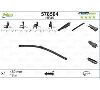 2x ✅Fits VALEO 578504 HF45 HYDROCONNECT FRONT LHD 45CM ⭐UK Seller⭐
