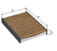 2x ✅Fits VALEO 701032 CABIN AIR FILTER PC / COMBINED POLYPHENOL ⭐UK Seller⭐