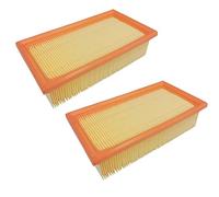 2X Flat Pleated Filter Compatible with Kärcher/Festo/Festool 6.904-068 452065 452923 CT/CTL/CTM/ 11E 22E 33E 44E 55E Dust Extractor