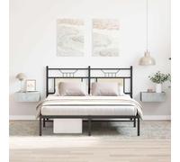 Vidaxl Floating Nightstands 2 Pcs White 40X30X15Cm Engineered Wood
