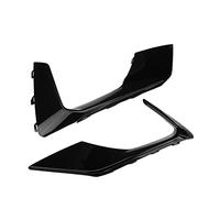 2X Fog Lamp Cover Car Front Fog Light Cover Trim Moulding Trim Compatible For Ford Focus MK4 ST 2019 2020 2021 ABS(Glossy Black)