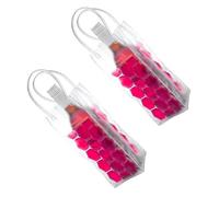 2X Foldable Bottle Cooling Pouches Secure Gel Insulation for Picnics Hiking and Tailgating Purpose Hot Cold Bag