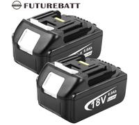 2X For Makita 18V 6.0Ah LXT Li-ion Battery BL1860 BL1850 BL1840