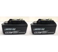 2X for Makita Genuine 18Volt Li-Ion 5.0 Ah Battery BL1860 BL1850 BL1830 BL1840