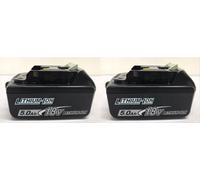 2X for Makita Genuine 18Volt Li-Ion 5.0 Ah Battery BL1860 BL1850 BL1830 BL1840