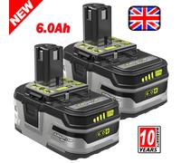 2X For RYOBI P108 18V One 6.0Ah Plus High Capacity Battery 18 Volt Lithium-Ion