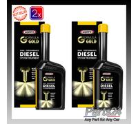 2x Formula Gold Powerful Diesel Fuel System Injector Cleaner Treatment 500ML