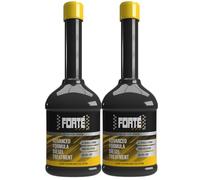 2x Forte Advanced Formula Diesel Treatment 400ml Engine Cleaner Improves Performance Removes Deposits and Sludge
