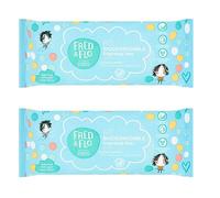 2x Fred & Flo Kind & Gentle Fragrance Free Wipes 60 Pack
