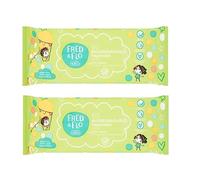 2x Fred & Flo Kind & Gentle Fragranced Wipes 60 Pack