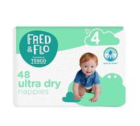 2X Fred & Flo Size 4 Nappies 48 Pack