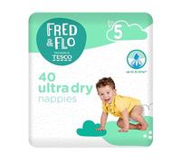 2X Fred & Flo Size 5 Nappies 40 Pack