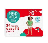 2X Fred & Flo Size 6 Nappy Pants 34 Pack