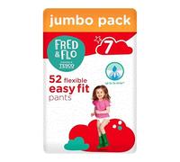 2X Fred & Flo Size 7 Nappy Pants Jumbo 52 Pack