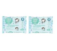 2X Fred & Flo Toilet Training Wipes Fragrance Free 60 Pack