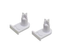 2x Fridge Freezer Door 'Bush' Hinge Socket for Bosch, Neff, Siemens 00169301