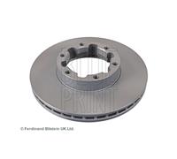 2x Front Brake Disc BluePrint for Trade Cabstar E ADN143124 Top Quality 3yrs No