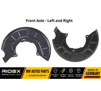 RIDEX 1330S0016 Brake disc backing plate