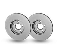 2x Front Brake Disc Fits BMW 1 X1 X2 2 Active Tourer Mini HELLA 8DD 355 135-121