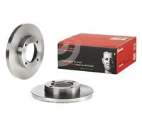 2x Front Brake Disc Fits Citroen Axel Daihatsu Hijet Piaggio Porter BREMBO