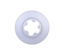 2x Front Brake Disc Fits Ford Transit Van Platform/Chassis HELLA 8DD 355 113-261