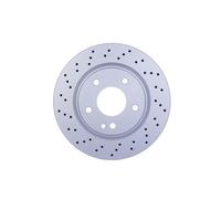 2x Front Brake Disc Fits Mercedes A-Class Evobus HELLA 8DD 355 110-211