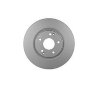 2x Front Brake Disc Fits Ssangyong Tivoli XLV SUV HELLA 8DD 355 134-171