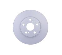 2x Front Brake Disc Fits Toyota Prius Liftback Ø 255 mm HELLA 8DD 355 115-691